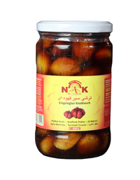 10015-Eingelegter Knoblauch Rot NIK (660g/12)- سیر قرمز