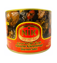 18018- Iranischer Kr&auml;utereintopf NIK (480g x 12)- خورشت قورمه سبزی